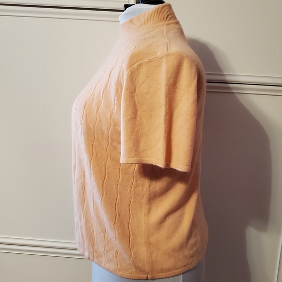 Koret Mock Neck Bead Embellished Knit Sweater - Picture 2 of 7